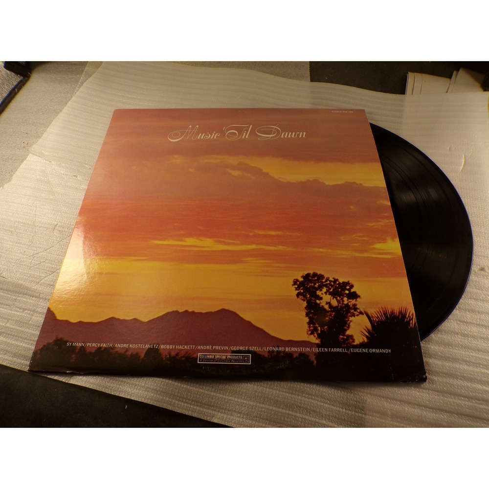 Music Til Dawn Vinyl LP Columbia Special Products CMM/CSM 488 Various Artists